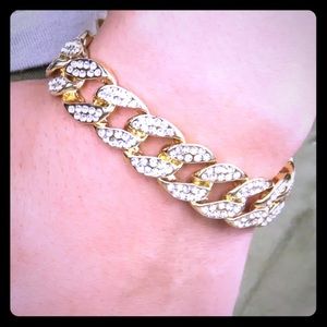 Miami Curb Iced Bracelet